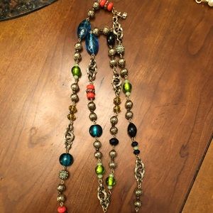 Beautiful gold necklace